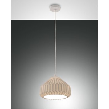 Fabas Luce Vigor Hanglamp Wit, 1-licht