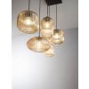 Fabas Luce Gillis Hanglamp Zwart, 5-lichts