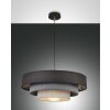 Fabas Luce Brava Hanglamp Zwart, 1-licht