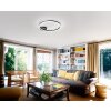 Fabas Luce Giotto Plafondlamp LED Zwart, 1-licht