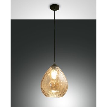 Fabas Luce Gisella Hanglamp Zwart, 1-licht