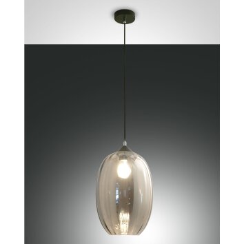 Fabas Luce Infinity Hanglamp Zwart, 1-licht