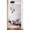 Fabas Luce Infinity Hanglamp Zwart, 3-lichts