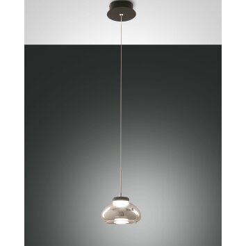 Fabas Luce Arabella Hanglamp LED Zwart, 1-licht