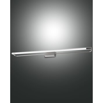 Fabas Luce Rapallo Muurlamp LED Chroom, 1-licht