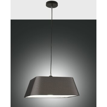 Fabas Luce Allegra Hanglamp Zwart, 1-licht