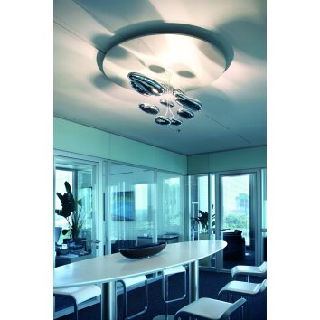 Artemide Mercury Plafondlamp LED Chroom, 1-licht