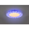 Reality Sunflower Plafondlamp LED Wit, 2-lichts, Afstandsbediening, Kleurwisselaar