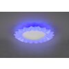 Reality Sunflower Plafondlamp LED Wit, 2-lichts, Afstandsbediening, Kleurwisselaar