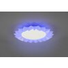 Reality Sunflower Plafondlamp LED Wit, 2-lichts, Afstandsbediening, Kleurwisselaar