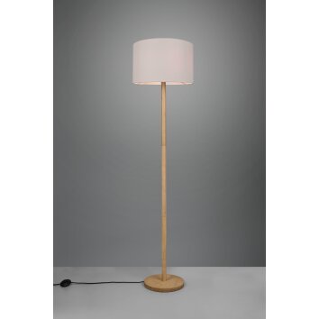 Trio Korba Staande lamp Bruin, 1-licht