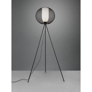 Trio Filo Staande lamp Zwart, 1-licht