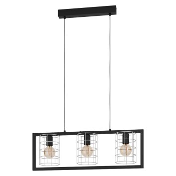 Eglo-Leuchten JUBILY Hanglamp Zwart, 3-lichts