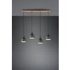 Trio-Leuchten Henley Hanglamp Zwart, 4-lichts