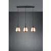 Trio-Leuchten Chiron Hanglamp Messing, 3-lichts