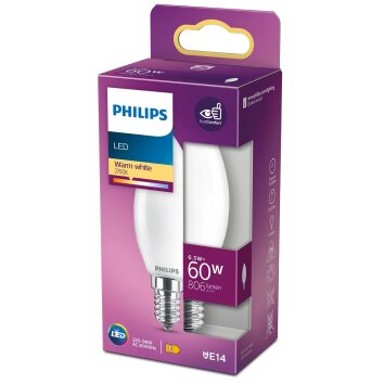 Philips LED E14 6,5 Watt 2700 Kelvin 806 Lumen