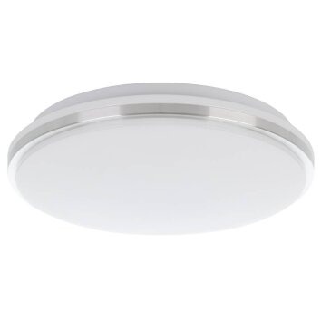 Eglo-Leuchten MARUNELLA-S Plafondlamp LED Nikkel mat, Wit, 1-licht