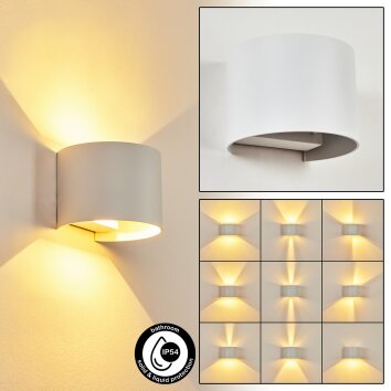 Strandaa Muurlamp LED Wit, 2-lichts