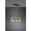 Trio-Leuchten Agra Hanglamp Zwart, 3-lichts