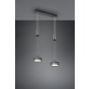 Trio-Leuchten Franklin Hanglamp LED Antraciet, 2-lichts