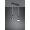 Trio-Leuchten Franklin Hanglamp LED Antraciet, 2-lichts