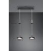 Trio-Leuchten Franklin Hanglamp LED Antraciet, 2-lichts