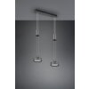 Trio-Leuchten Franklin Hanglamp LED Antraciet, 2-lichts