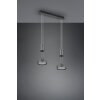 Trio-Leuchten Franklin Hanglamp LED Antraciet, 2-lichts