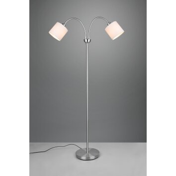 Reality Tommy Staande lamp Nikkel mat, 2-lichts