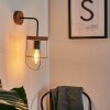 Hodne Muurlamp Bruin, Zwart, 1-licht