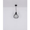 Globo CLASTRA Hanger Zwart, 1-licht