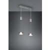 Trio-Leuchten Franklin Hanglamp LED Nikkel mat, 2-lichts