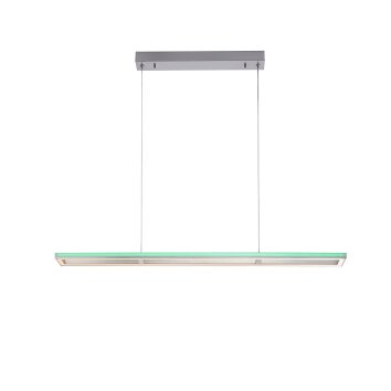 Paul-Neuhaus HELIX Hanglamp LED Aluminium, 2-lichts, Afstandsbediening