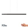 Paul-Neuhaus PURE-LUME Hanglamp LED Antraciet, 6-lichts