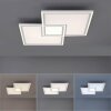 Leuchten-Direkt EDGING Plafondlamp LED Wit, 1-licht, Afstandsbediening