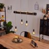 Ozo Hanglamp Champagne, Zwart, 5-lichts