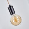 Ozo Hanglamp Champagne, Zwart, 5-lichts