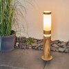 Tise Padverlichting Bruin, houtlook, 2-lichts