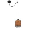 Globo ELMAR Hanger Zwart, 1-licht