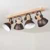 Orny Plafondlamp Bruin, 4-lichts