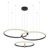 Globo COCO Hanger LED Zwart, 1-licht, Afstandsbediening