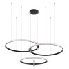 Globo COCO Hanger LED Zwart, 1-licht, Afstandsbediening