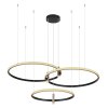 Globo COCO Hanger LED Zwart, 1-licht, Afstandsbediening