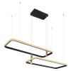 Globo COCO Hanger LED Zwart, 1-licht, Afstandsbediening