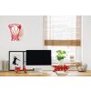 Mantra BASKETBALL Muurlamp Red, 1-licht