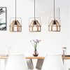 Brilliant-Leuchten Calley Hanglamp Zwart, 3-lichts