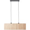 Brilliant-Leuchten Wimea Hanglamp Zwart, 2-lichts