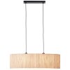 Brilliant-Leuchten Wimea Hanglamp Zwart, 2-lichts