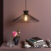 Brilliant-Leuchten Elmont Hanglamp Zwart, 1-licht