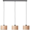 Brilliant-Leuchten Romm Hanglamp Zwart, 3-lichts